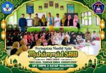 UPT SMPN 3 Satap Malangke Gelar Maulid Nabi Muhammad SAW 1448 H