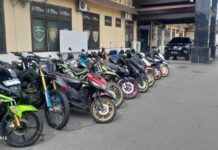 Dua Malam Penertiban, Satlantas Polres Luwu Utara Amankan 45 Motor Gunakan Knalpot Brong