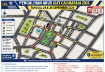 Sepuluh Ruas Jalan di Bone Bakal Ditutup Satlantas Polres Bone, Ini Jadwal dan Titik Lokasinya