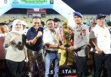 Bone Beramal FC Juara Piala Gubernur 2026, Forkopimda Kompak Dukung Hingga Bone Menang