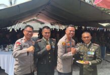 Peringati HUT ke-81 TNI, Kapolres Lutra Beri Kejutan Batalyon TP 872 Andi Djemma