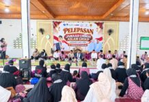Bupati Lutra Lepas 62 Jamaah Umrah PT Aslam Grup Internasional di Desa Tandung Malangke