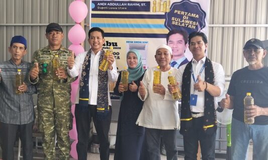 Depo Pomindo Pertama di Sulsel Resmi Beroperasi di Sukamaju Luwu Utara
