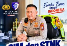 Kasat Lantas Polres Bone Ajak Masyarakat Tertib Berlalu Lintas, Ini Himbauan AKP Riyanda Putra !