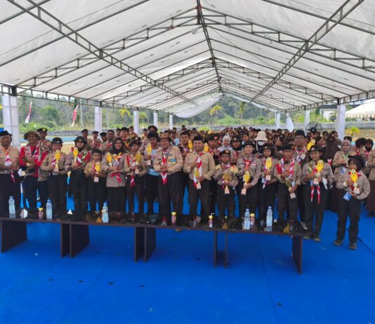 Kwartir Ranting Towuti Raih Empat Prestasi pada Scout Camp 2026