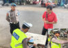 Hari ke Empat Ops Patuh, Satlantas Polres Bone Gencar Sosialisasi Keselamatan di Tengah Masyarakat